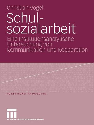 cover image of Schulsozialarbeit